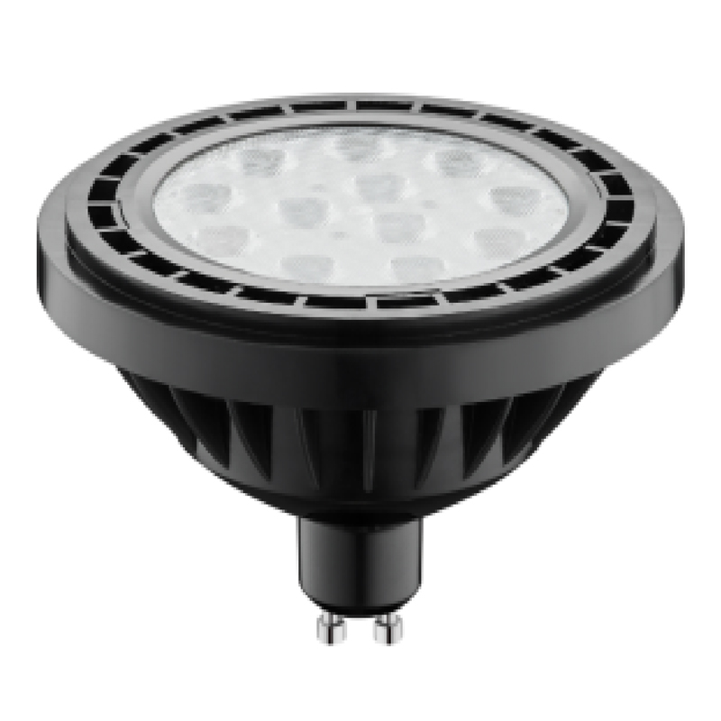 AR111 muovi-alumiini LED-kohdevalo