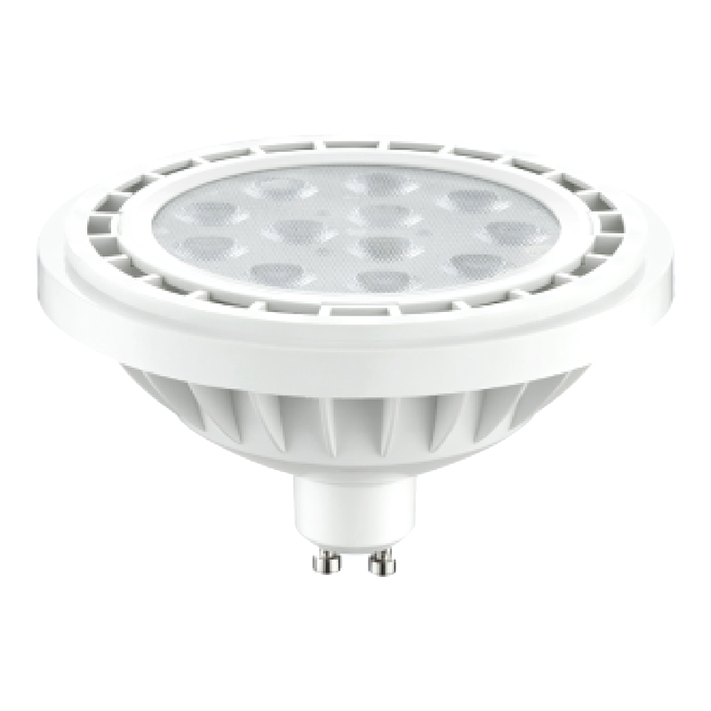 AR111 muovi-alumiini LED-kohdevalo