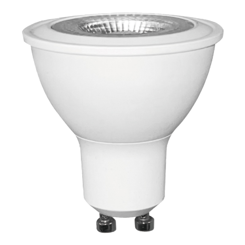 Muovi-alumiinihybridi GU10 jaettu LED-lamppukuppi