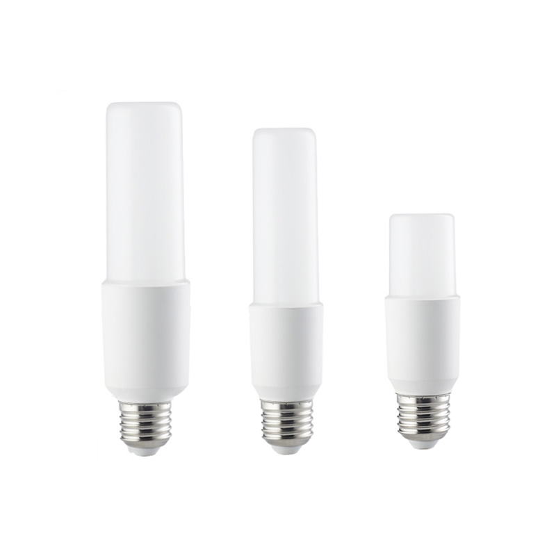 Muovi-alumiininen hybridi-mini T-sarjan LED-lamput (E14/E27-pohja)