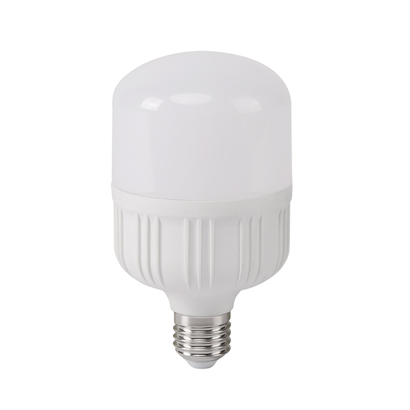 Muovi-alumiinihybridi T-sarjan LED-lamput (E27/E40-pohja)